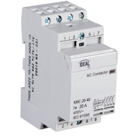 Contattore modulare 230V 7-20A 3.5-13kW Contattore modulare 230V 7-20A 3.5-13kW